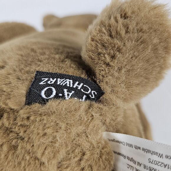 FAO Schwarz 160th Anniversary Teddy Bear Embossed Large Stuffed Plush Christmas - Picture 14 of 16